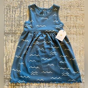 NWT Little Co. Waves Tank Dress - Size 4T